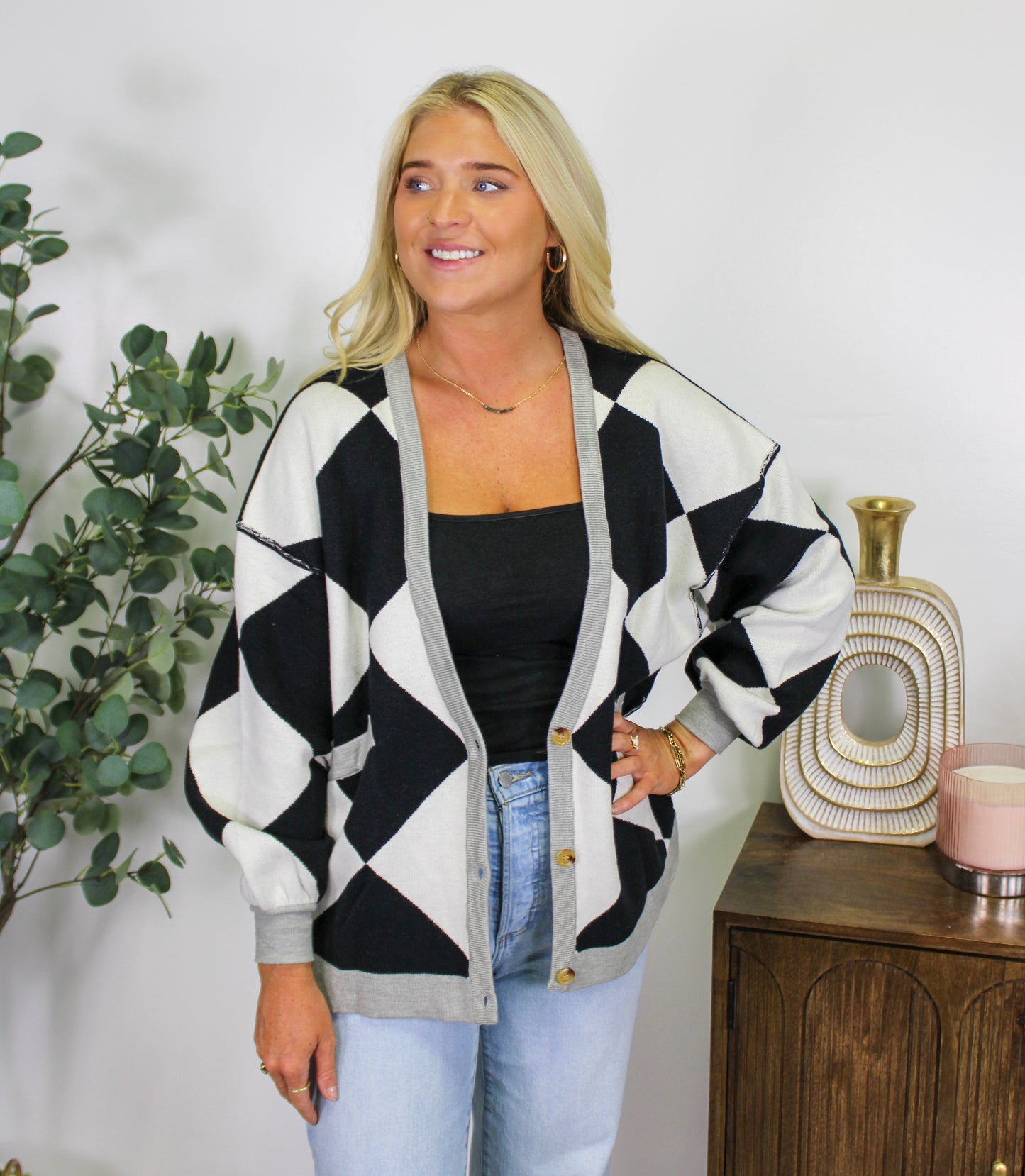 Black Diamond Cardigan LT