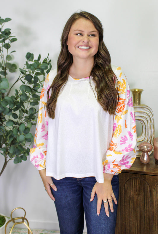 Tropical Sleeves Tee LT