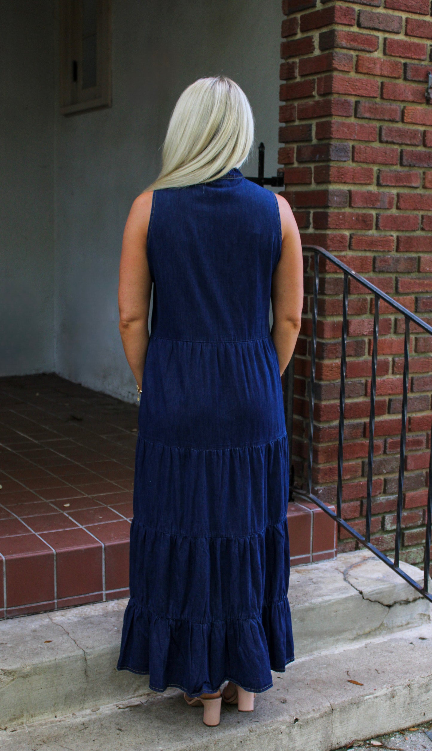 Chambray Maxi Dress LT